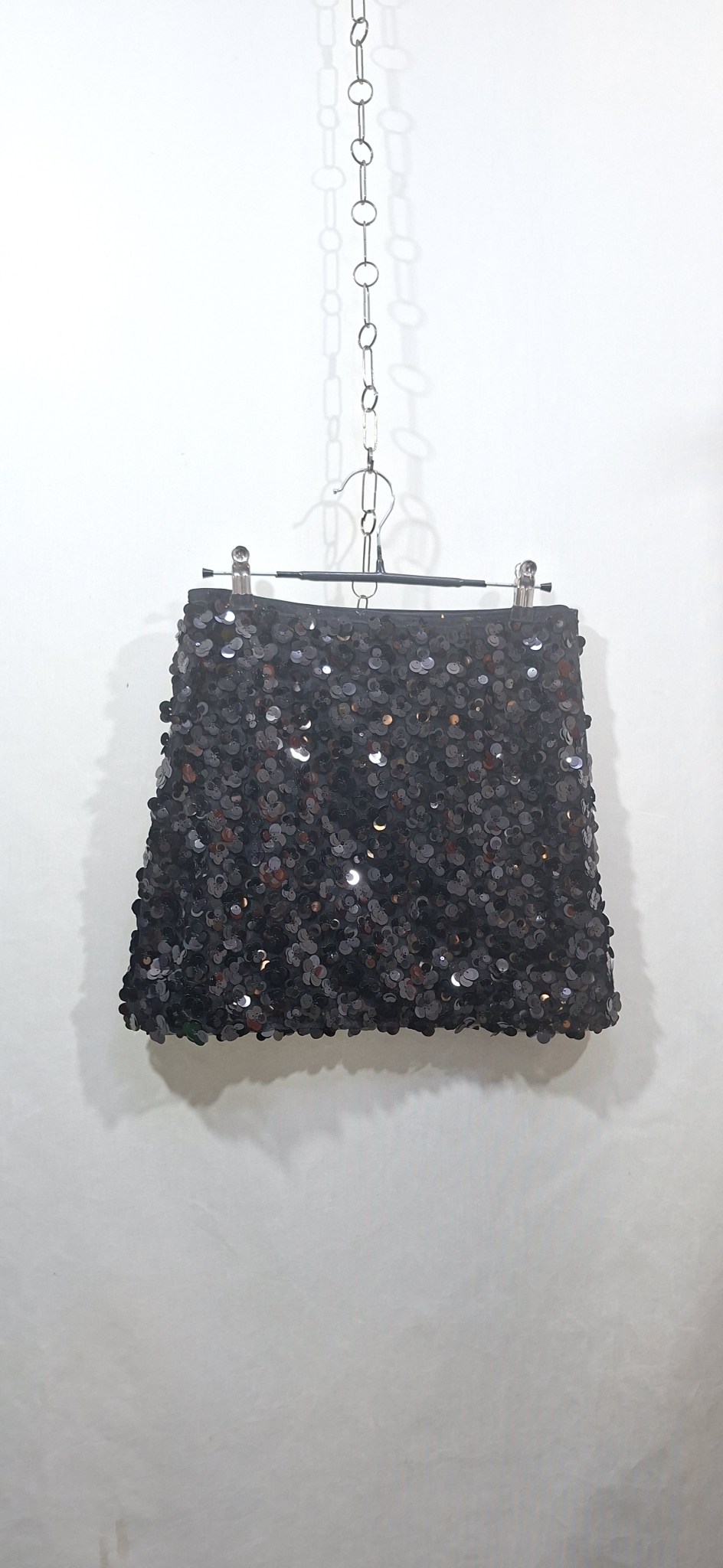 M 27 새상품 미니스커트 반짝이 치마 택포금액