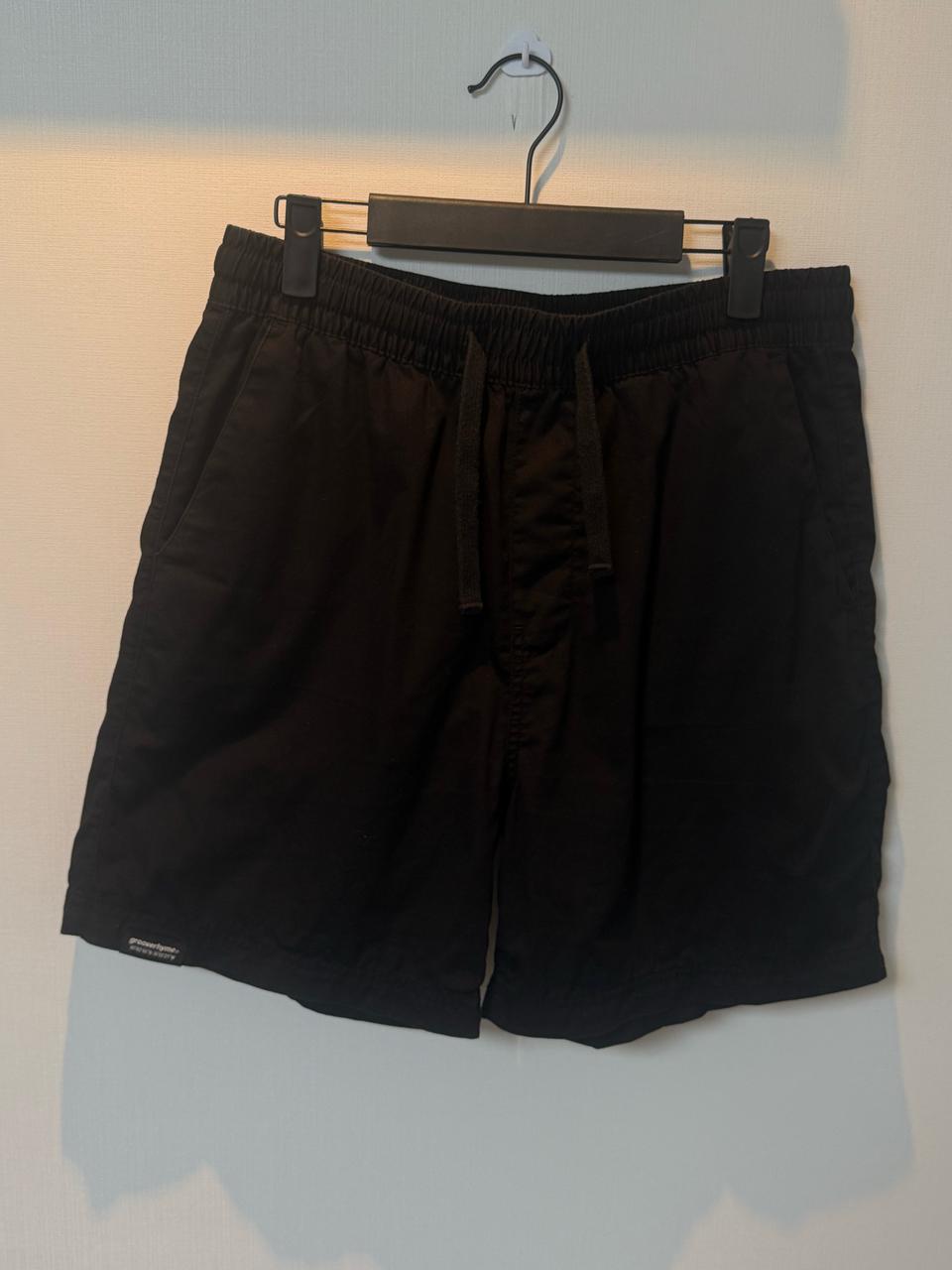 무신사 그루브라임 남성 코튼 팬츠 M 여자L 정도 검정