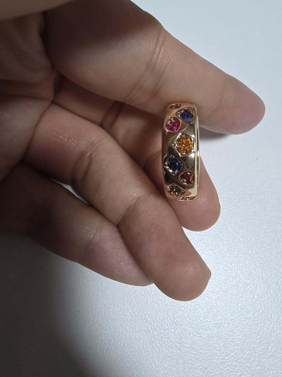 포멜라토 알록이 반지 미국 8호