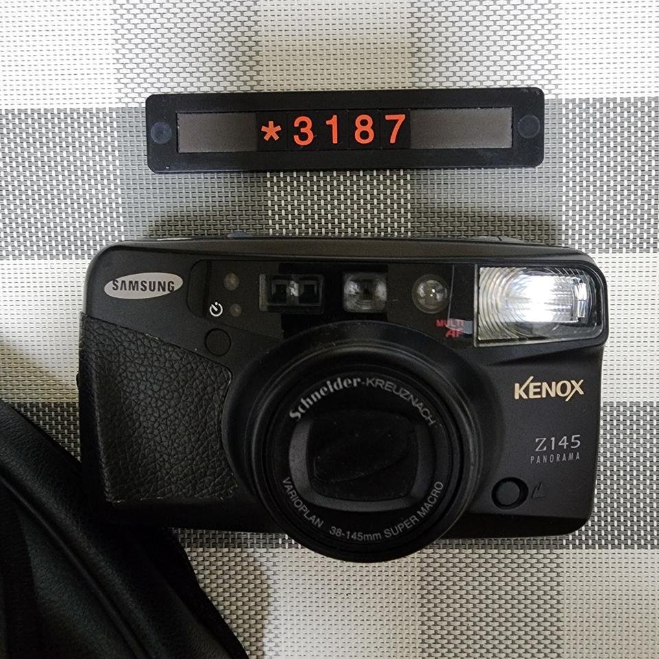 삼성캐녹스 Z 145 파노라마 필름카메라 파우치포함