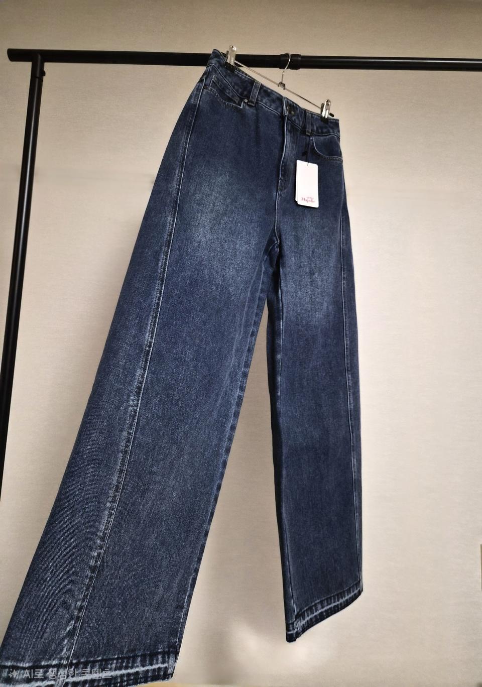 택새옷 아뜰리에 마졸리 와이드 데님 팬츠 55