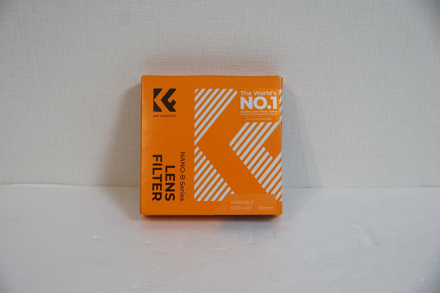 [K&F Concept] 58mm NANO-B 가변 ND 필터팝니다