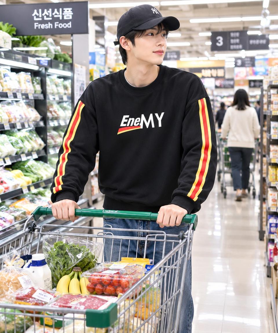 크리틱 CRITIC WEAR MFG CO 정품 맨투맨 라운드티 택M