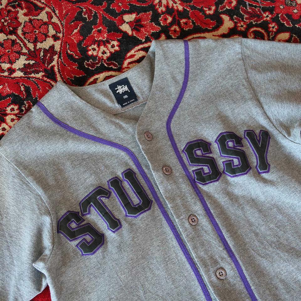 (착용컷) Stussy 베이스볼 져지 (남성용 98)