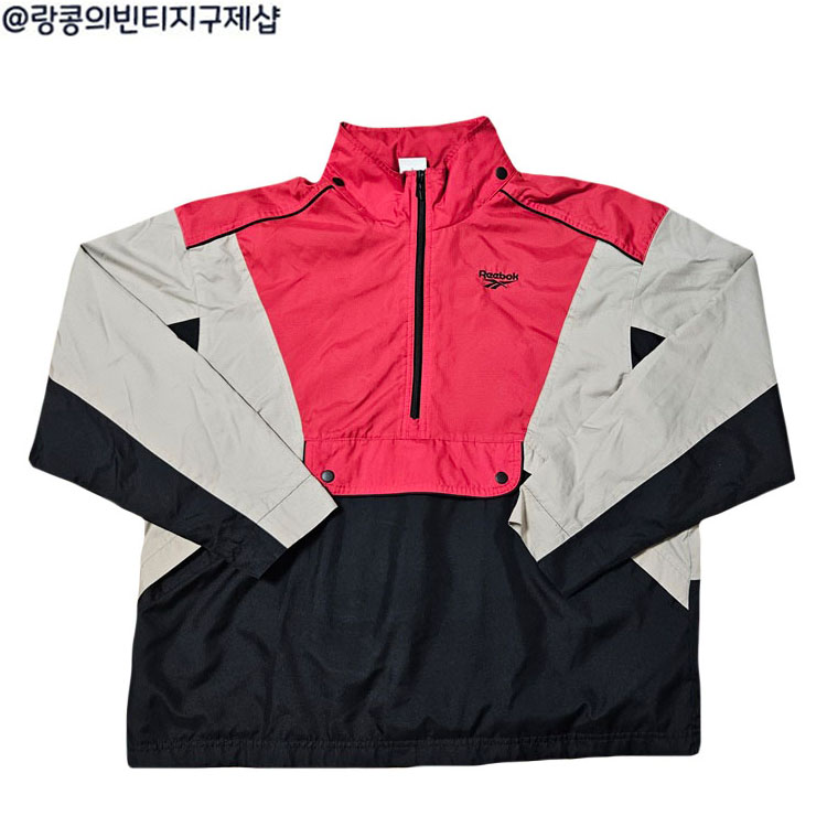 리복 올드스쿨 웜업 아노락 자켓