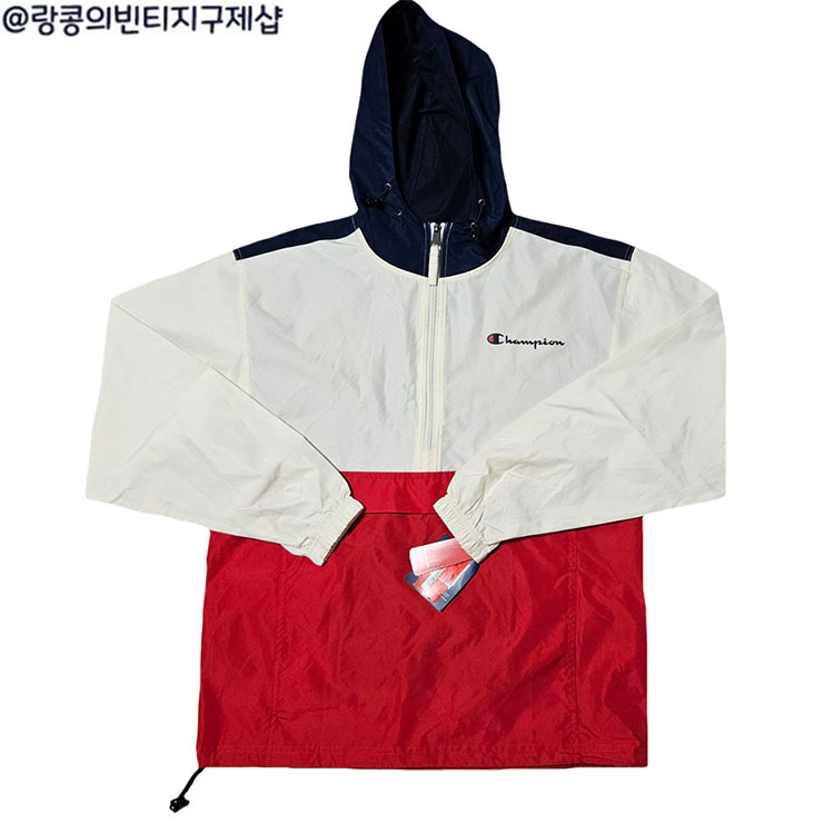 챔피온 올드스쿨 웜업 아노락 자켓