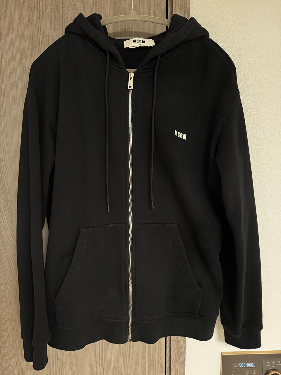 MSGM 기모후드집업L