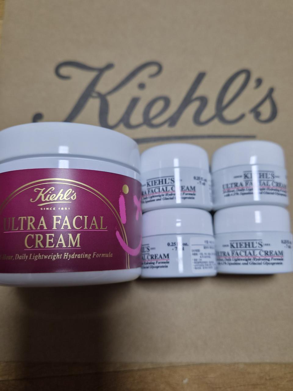 키엘 수분크림 125ml +28ml증정 국문라벨 백화점정품 미개봉