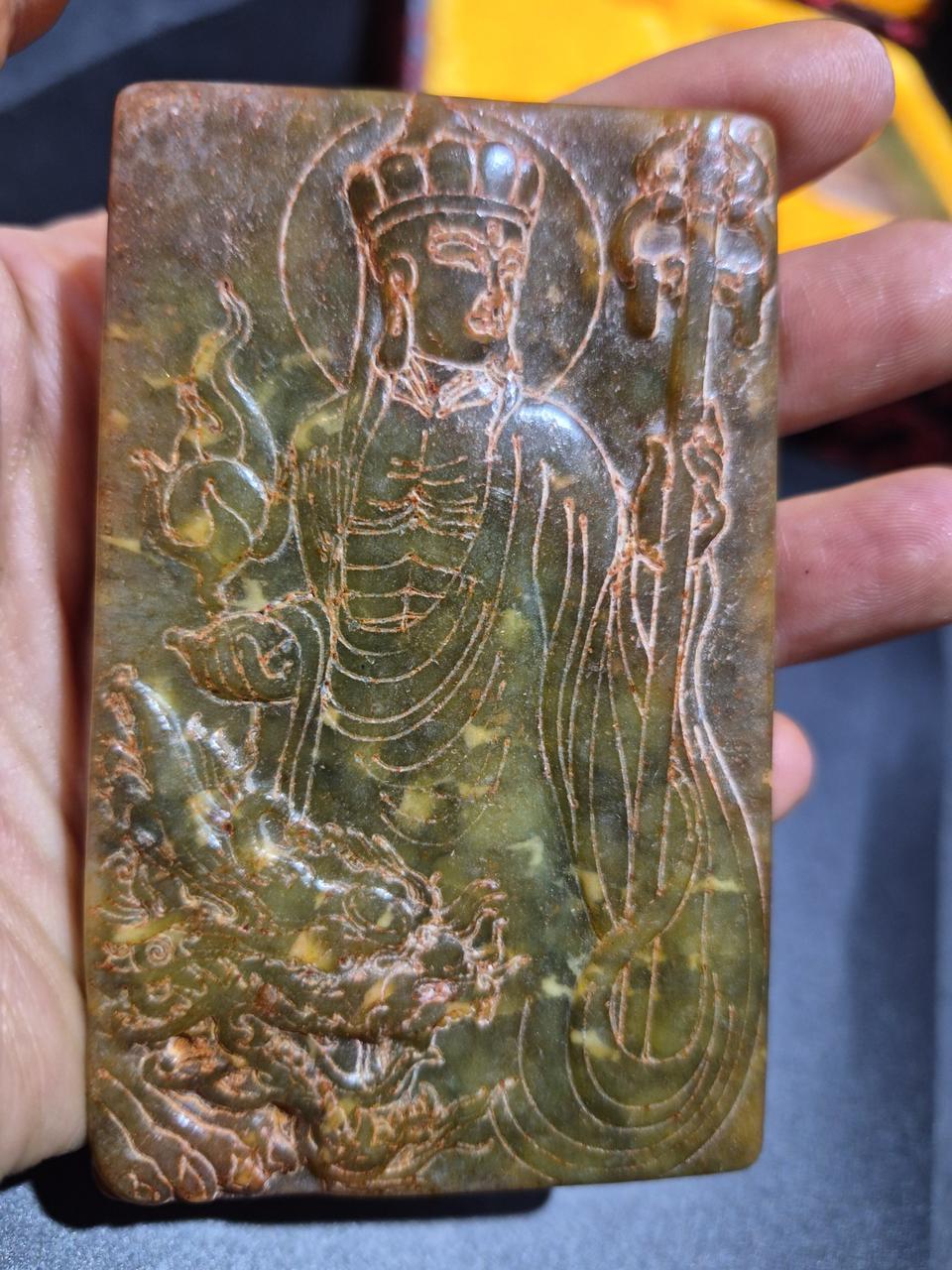 부처문양 옥패 세트