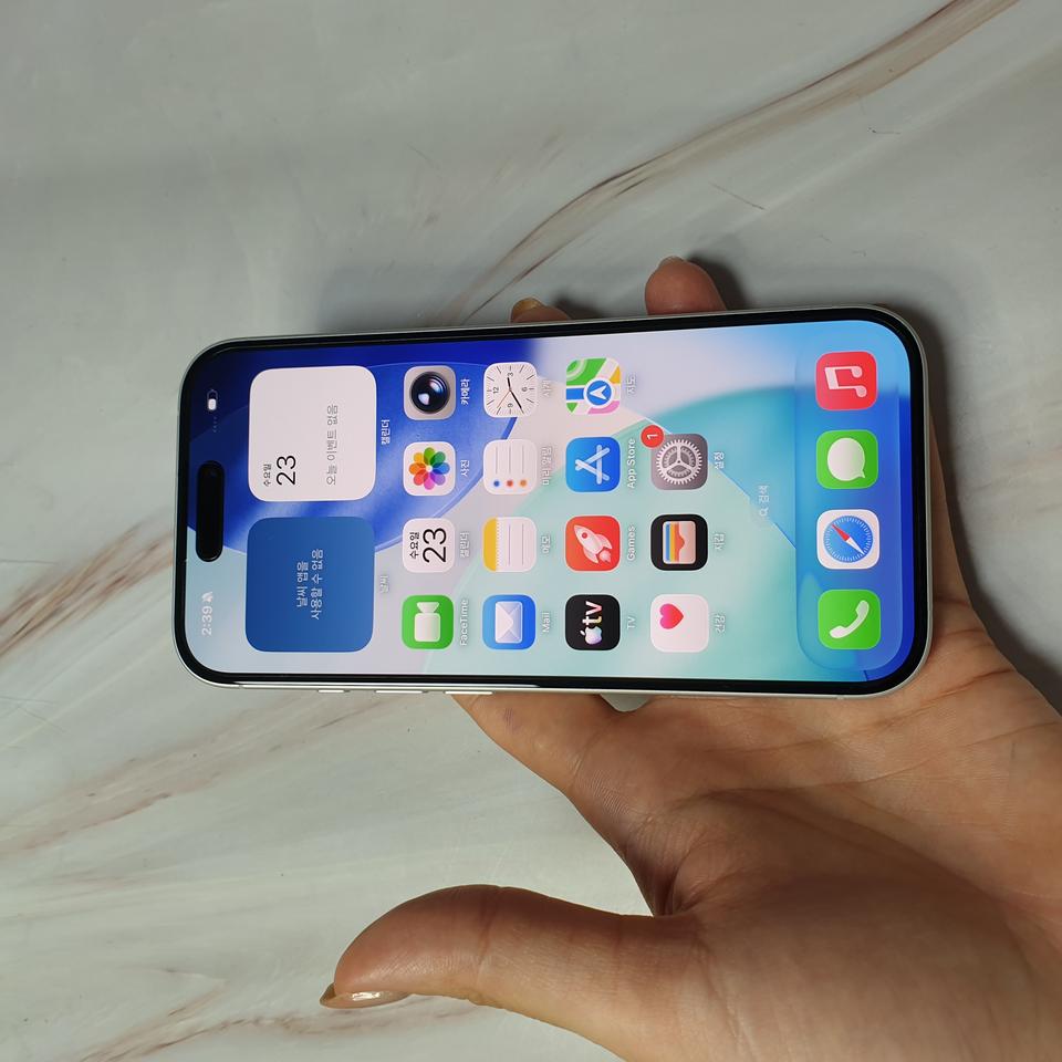 아이폰16 화이트 256G 저렴히 판매합니다