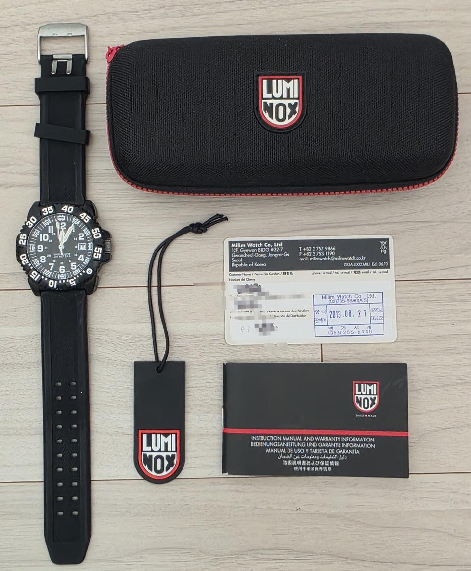루미녹스 (LUMINOX) 네이비실 XS .3051.F 시계 (풀박스)