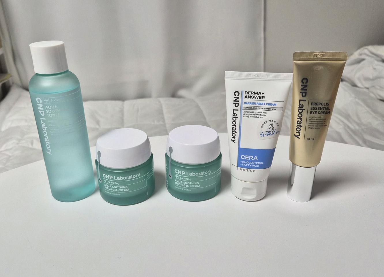 씨앤피 프로폴리스 아이크림 배리어 리셋 크림 아쿠아 수딩 젤 크림