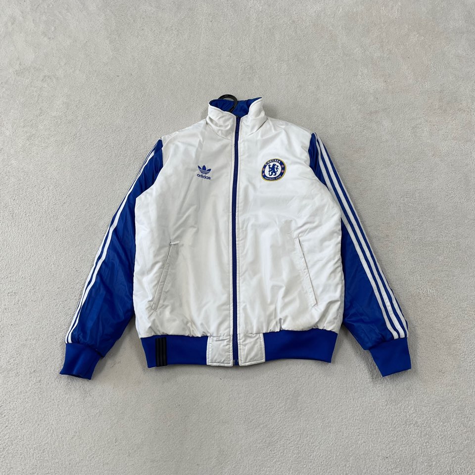L 아디다스 첼시 양면 패딩자켓 유로파 100