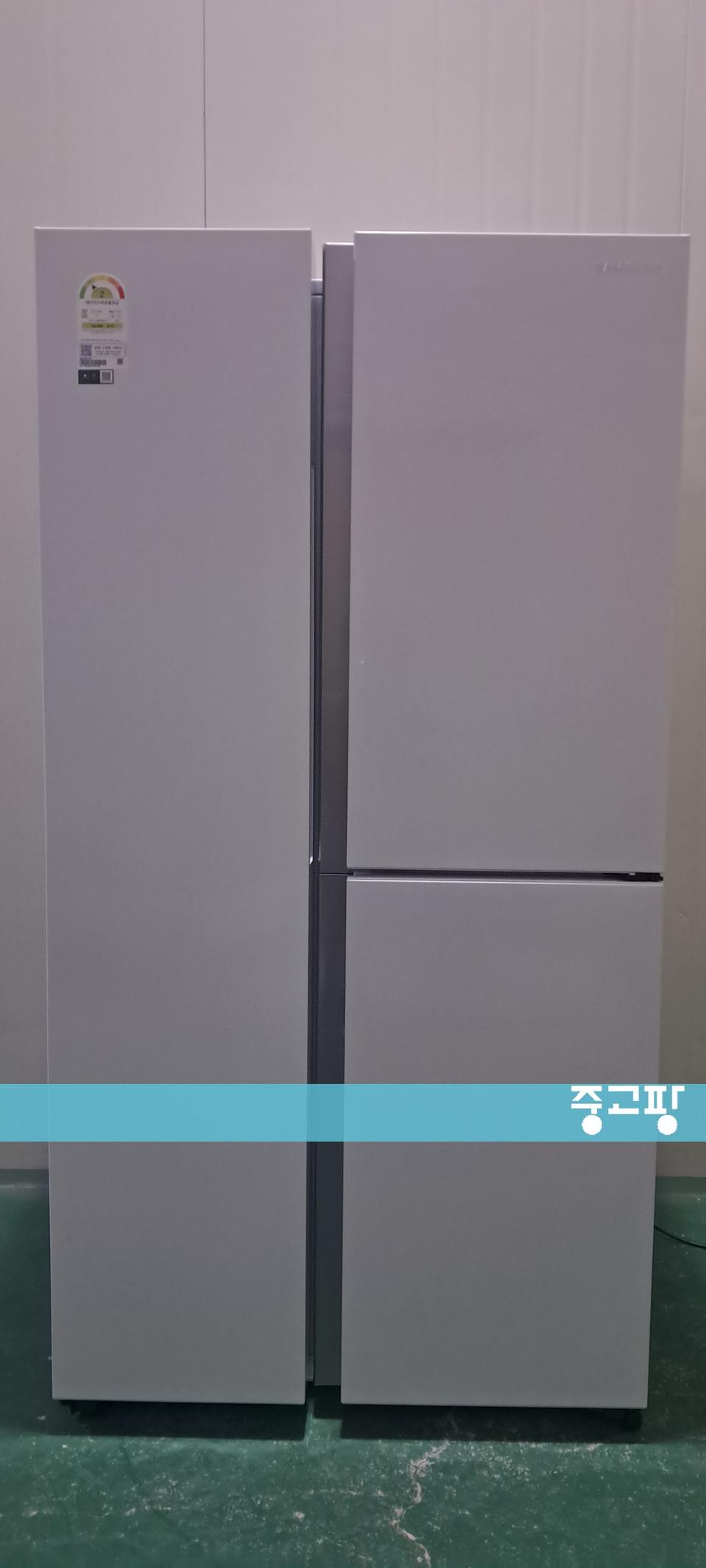 1653 삼성 846L 2도어양문형냉장고(화이트)