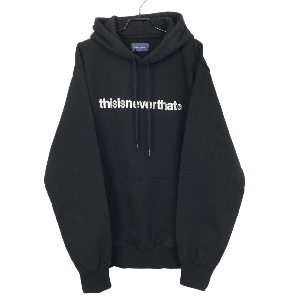 디스이즈네버댓 T-Logo Hoodie 기모 후드티셔츠 남성XL