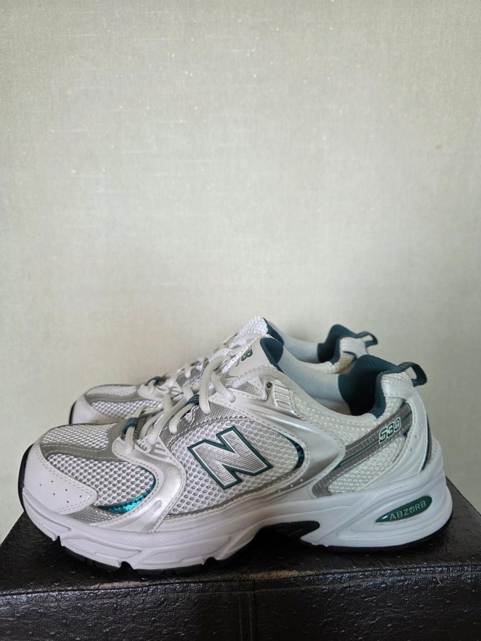뉴발란스 530 그린화이트 런닝화255