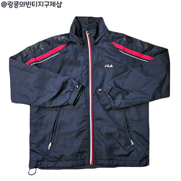 휠라 빈티지 스트릿 바람막이 자켓