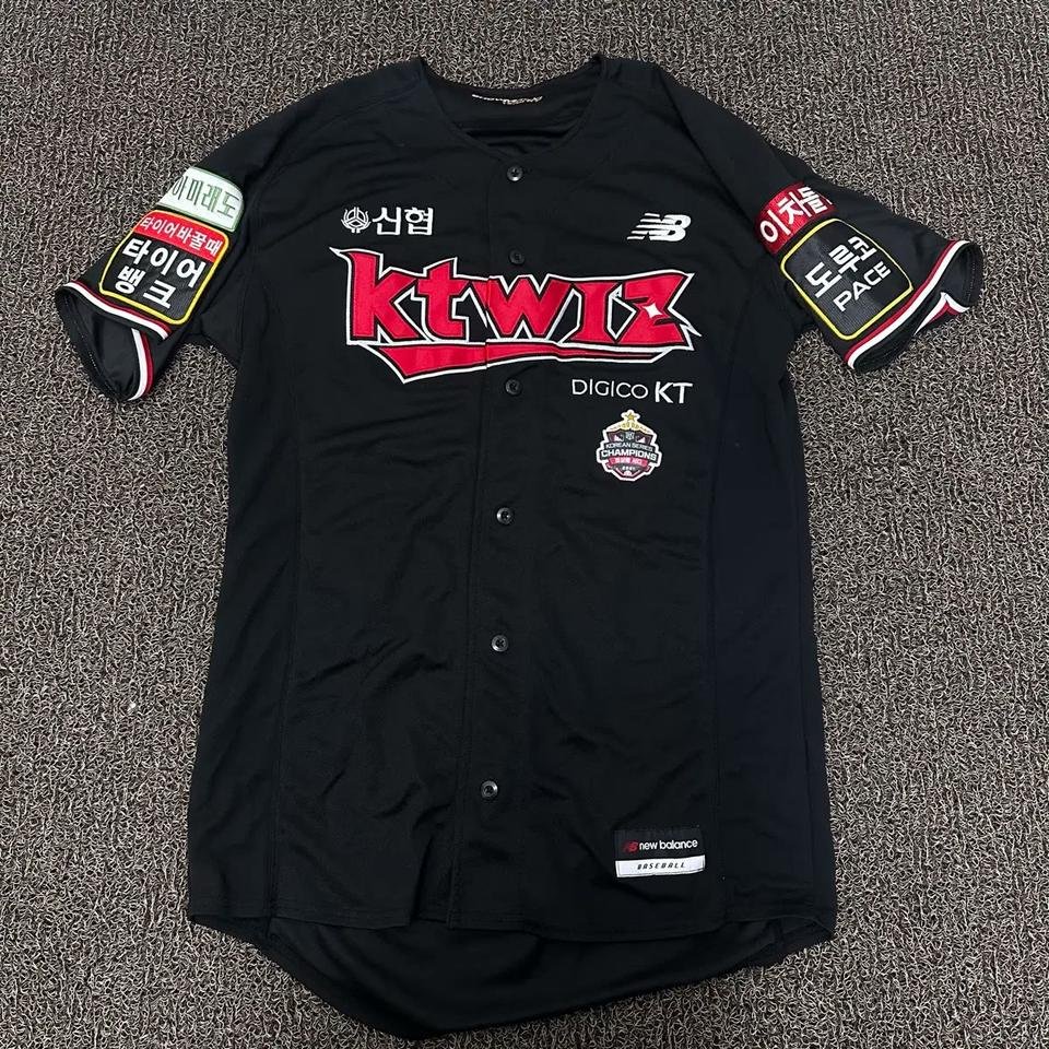 KT Wiz 케이티 위즈 야구유니폼 우승패치 김성훈 마킹 110(2XL)