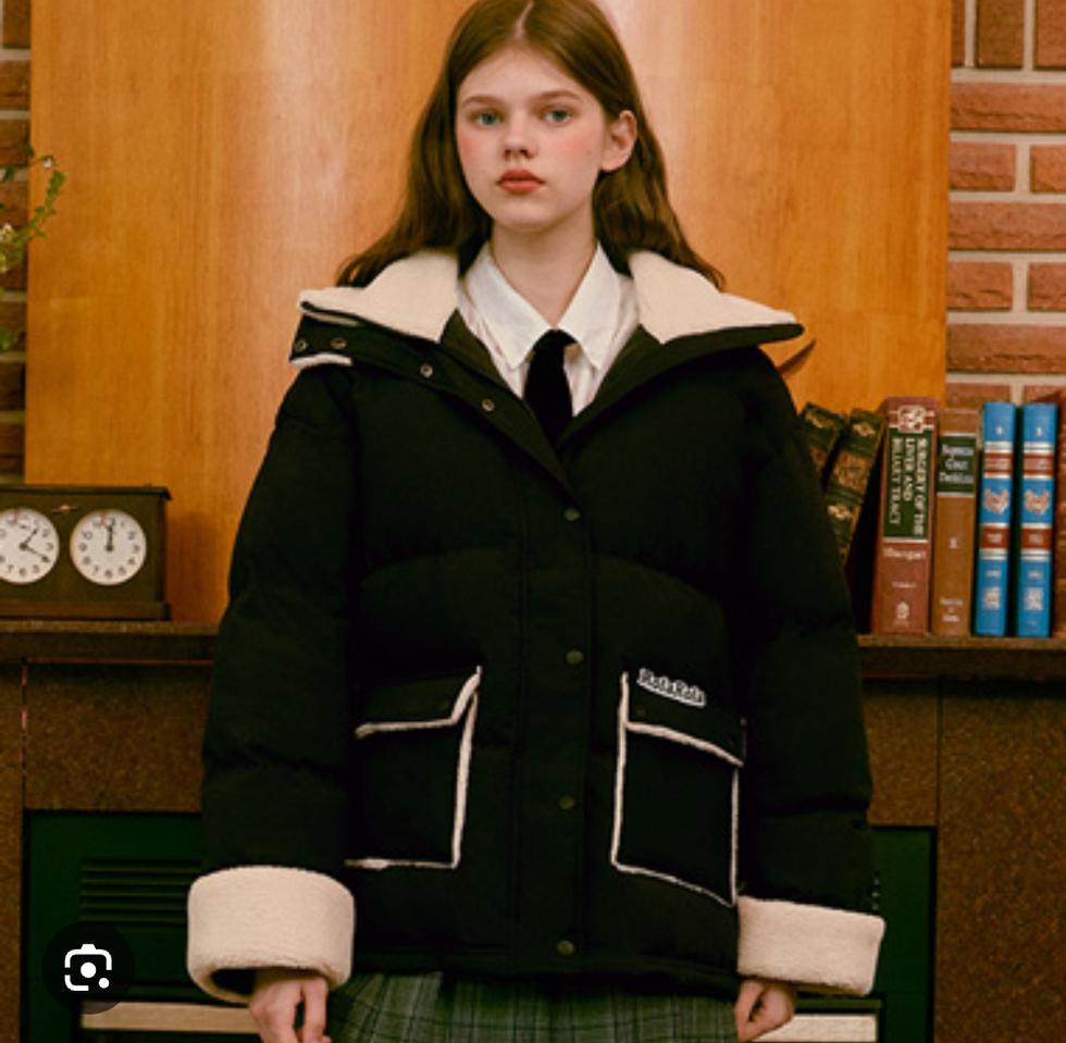 로라로라 헤비 숏패딩 블랙 여성 F