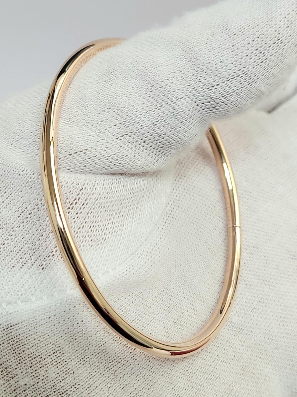 18k.3mm. 뱅글팔찌.새상품