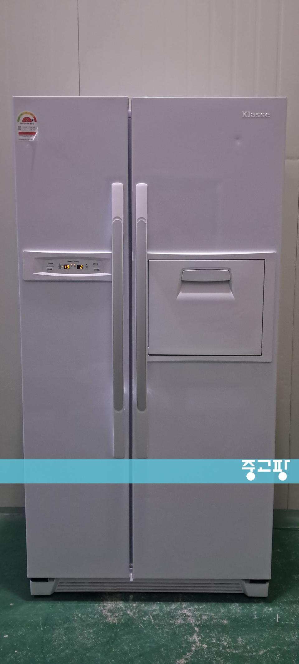 1655 대우클라쎄 550L 2도어양문형냉장고(화이트)