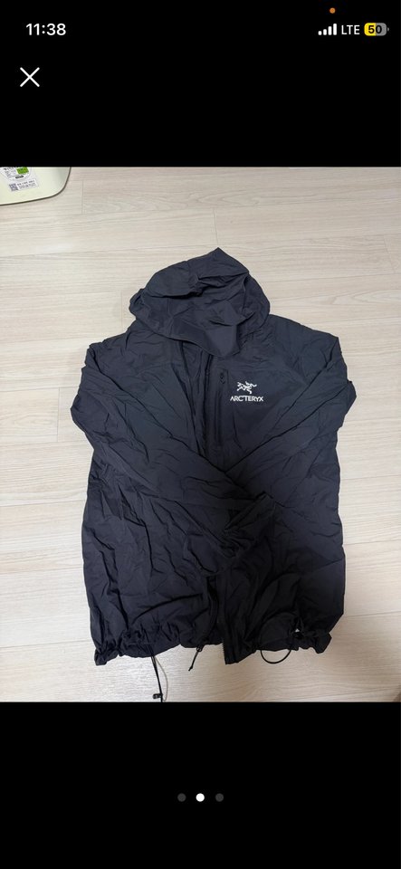 아크테릭스 스쿼미시 후디 블랙