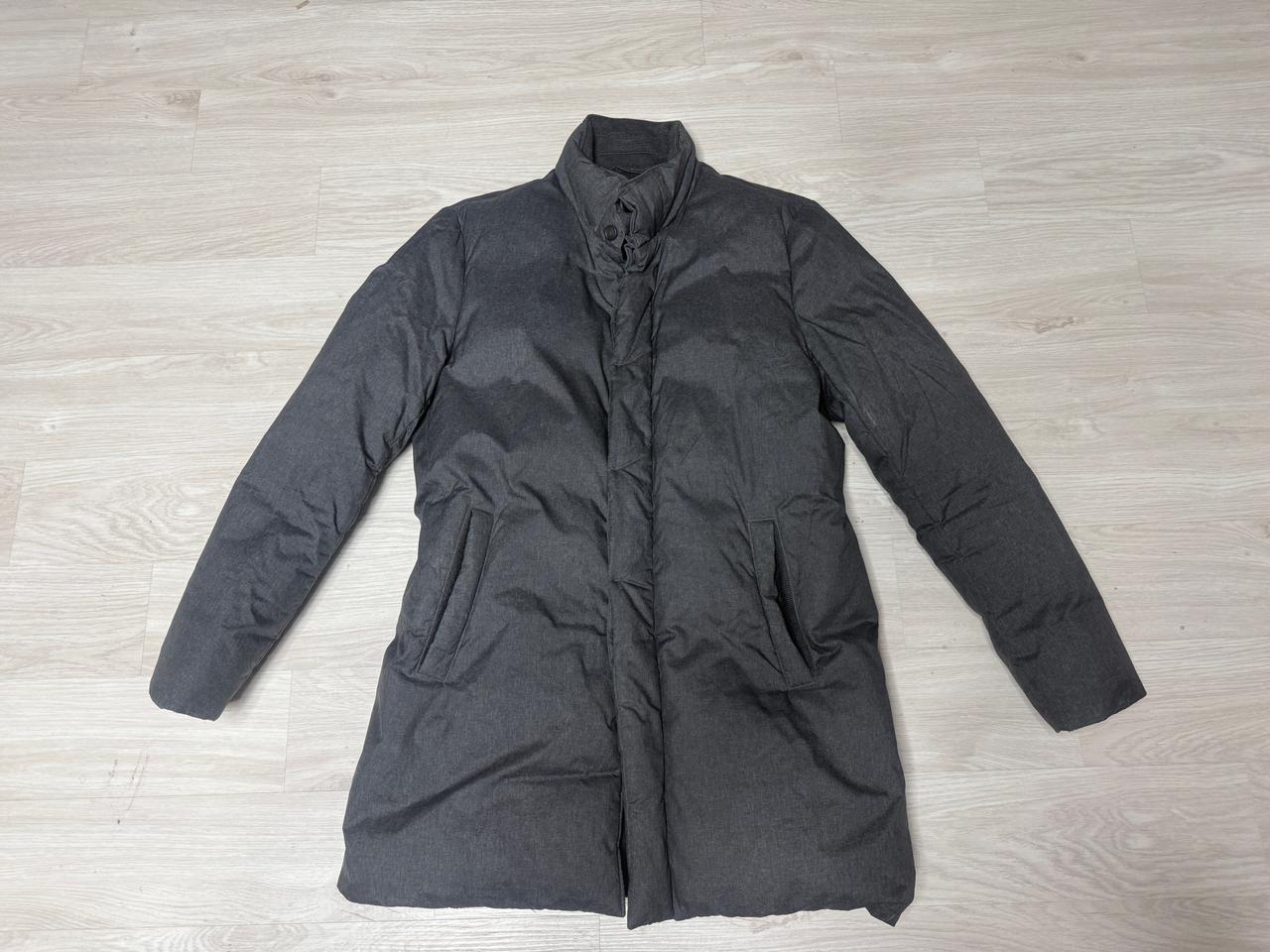 [M] 클럽모나코 남성 구스다운 그레이 패딩 코트