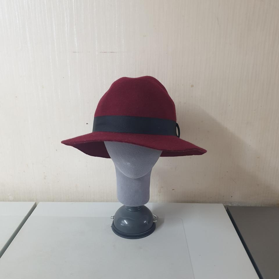 버건디 챙모자 창모자 밀짚모자 중절모