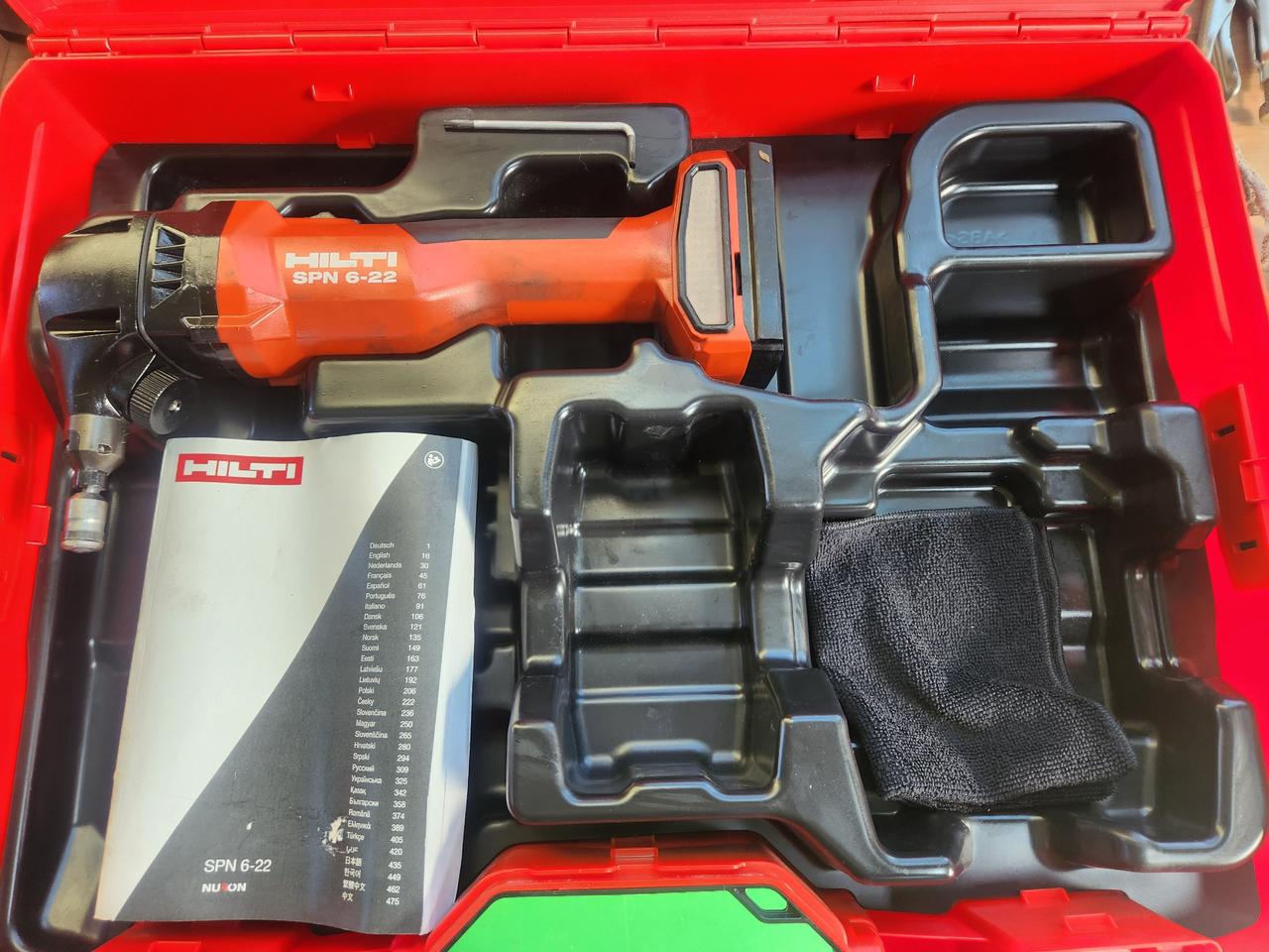 힐티 뉴론 충전니블러 SPN6-22 본체 판매