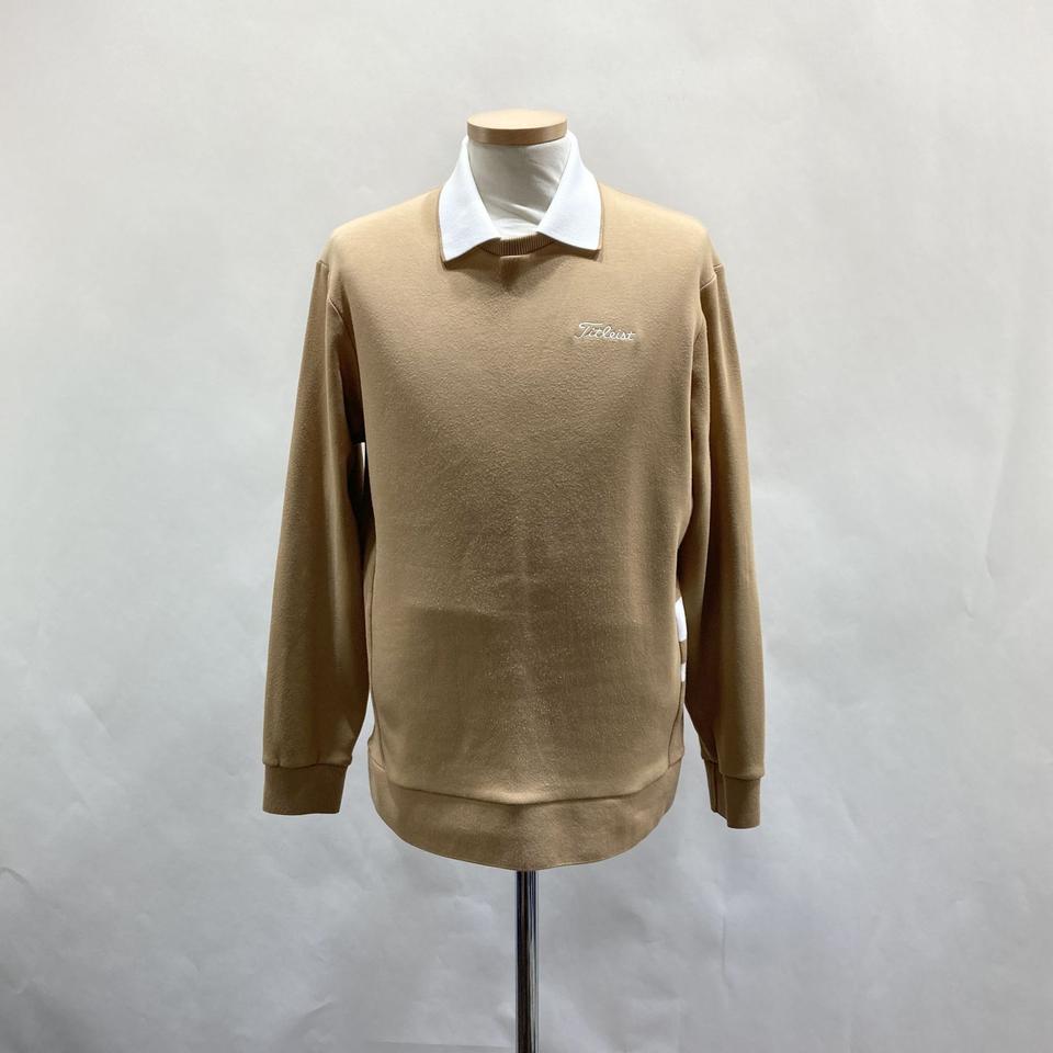 타이틀리스트 폴로스웻셔츠 카라멜 정품 L 