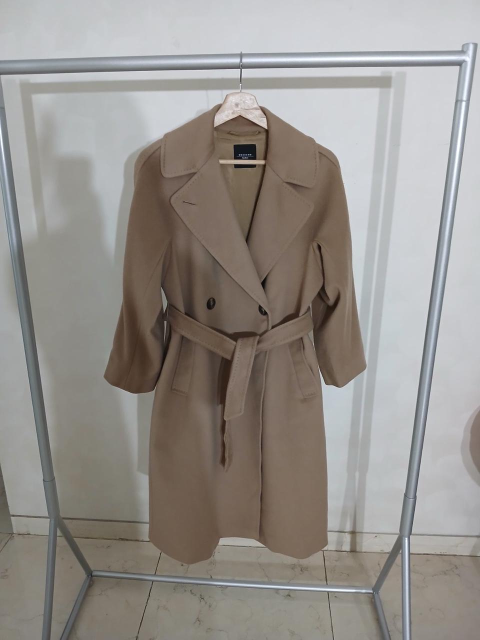 024 Maxmara 막스마라 벨티드 루즈 롱코트