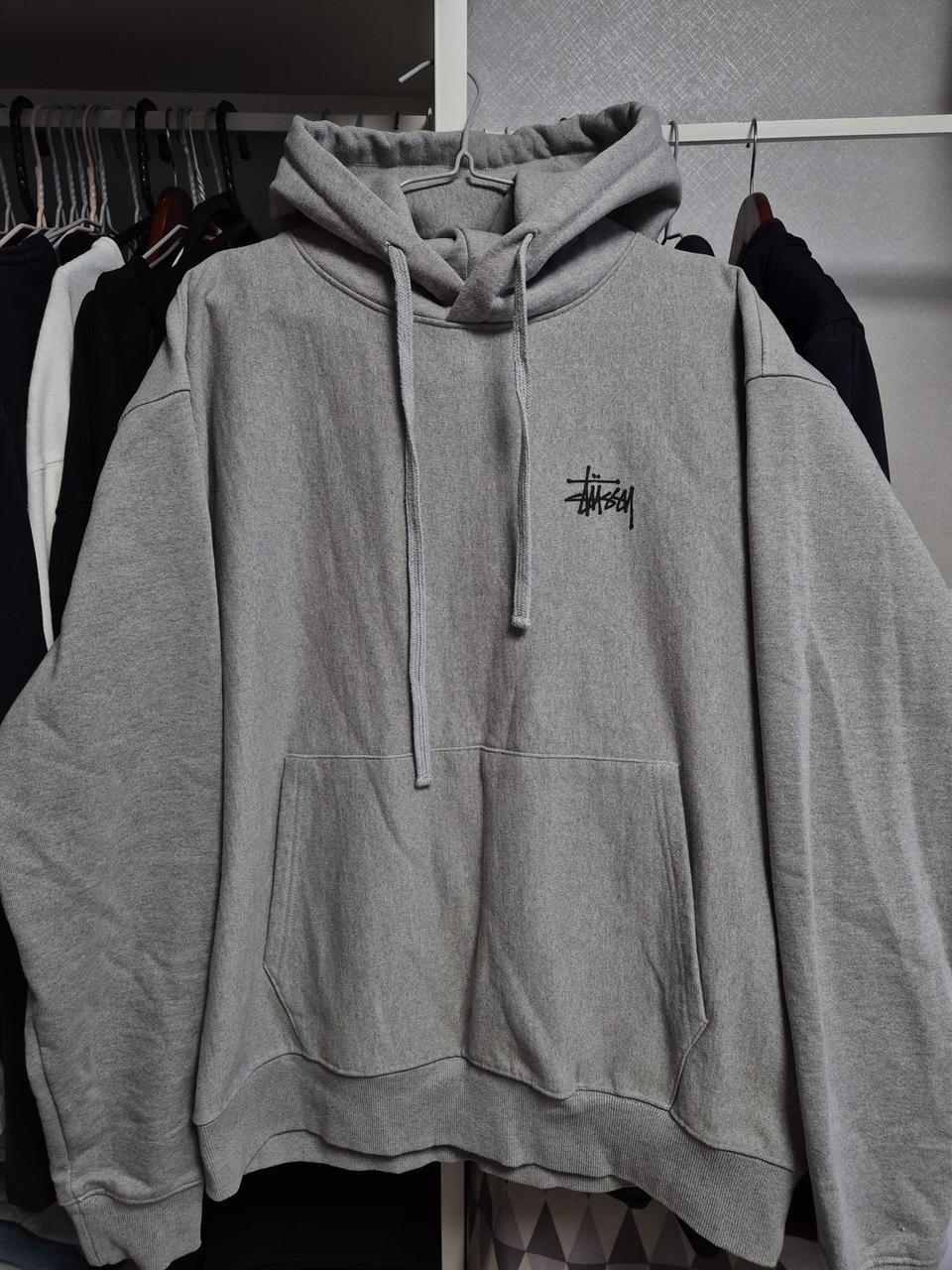 스투시 기모 후드티(XL)