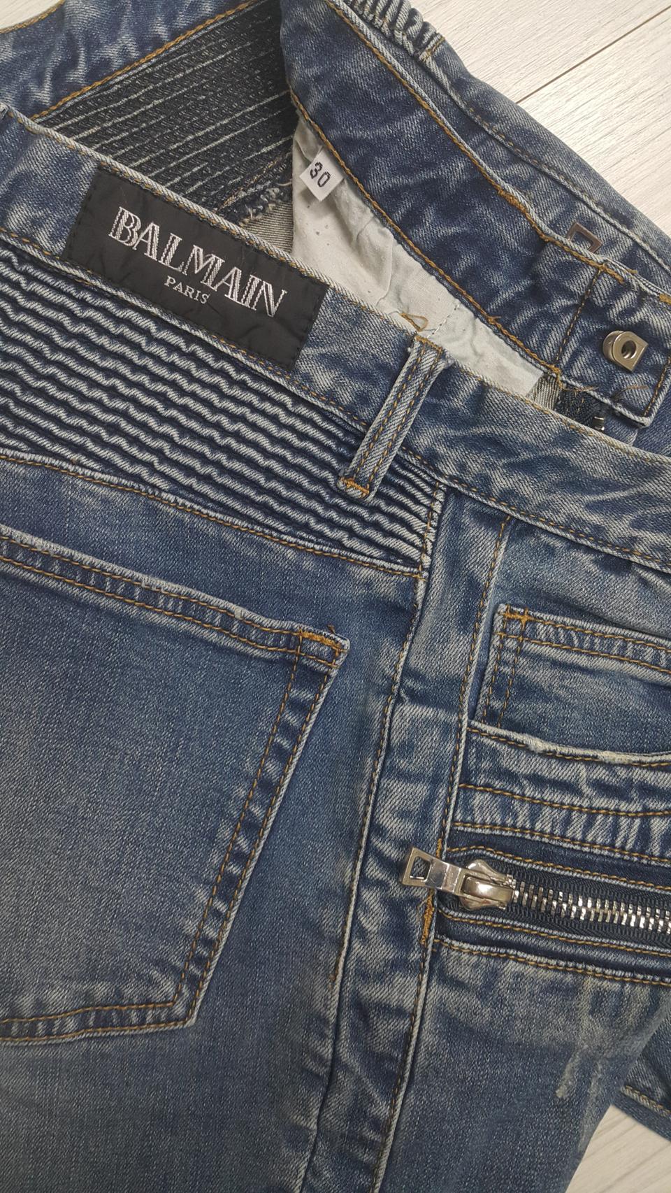 BALMAIN 발망(사방스판) 바이커진 30인치(No.598)드라이완료!