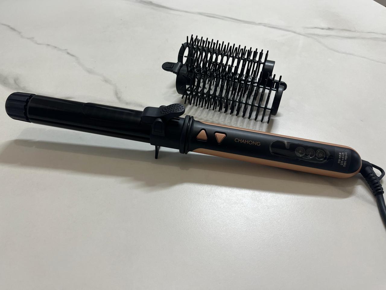 거의 새것! 차홍 롤링 스타일러 고데기