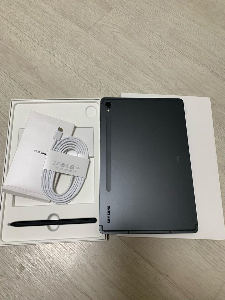 갤럭시탭S9 128기가 와이파이 풀박스 S급