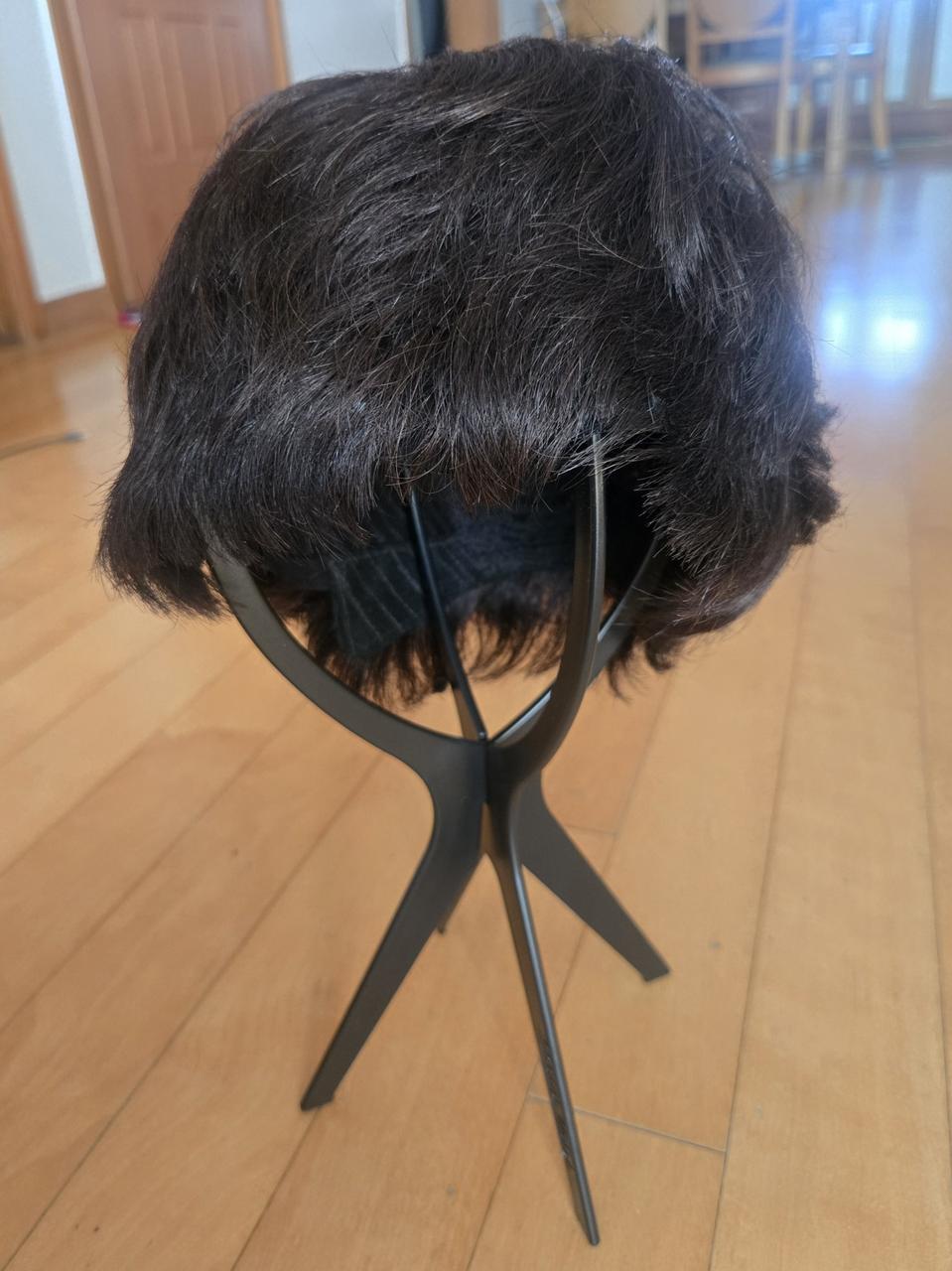 (택포)남성 인모 가발 L사이즈 판매
