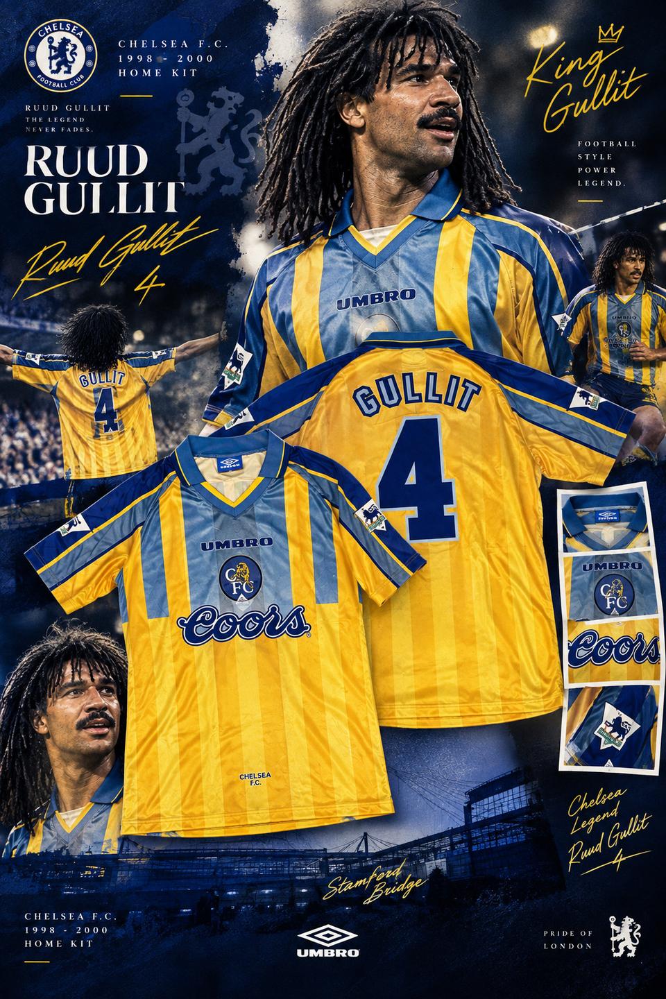 EPL 95/97 첼시 루드 굴리트 원정 유니폼 판매합니다