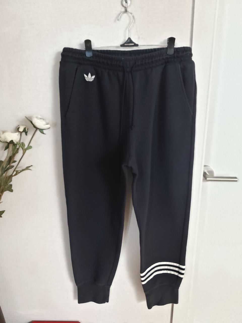 아디다스 삼선 트레이닝 팬츠 블랙 XL