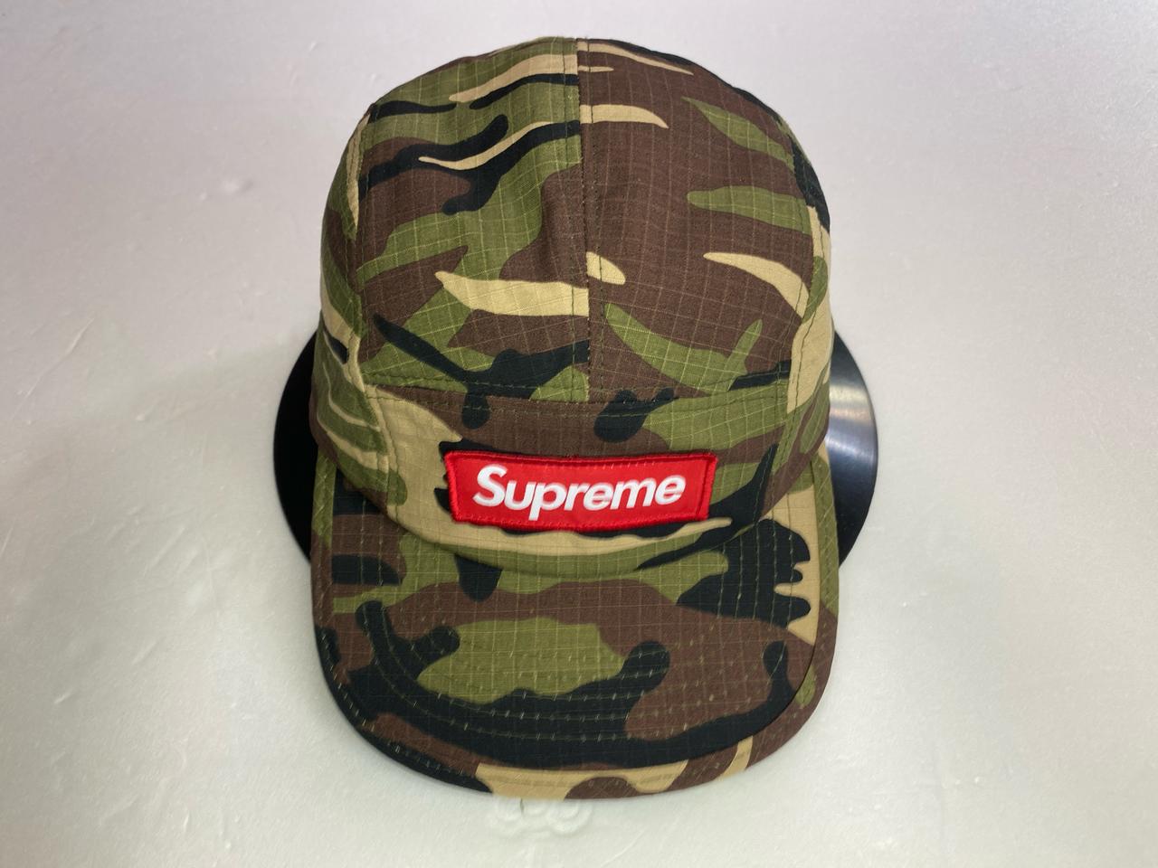 Supreme camo ripstop camp cap ss15