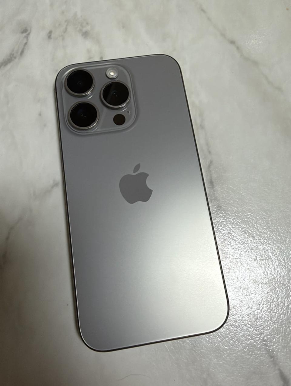 아이폰15프로 128GB 내추럴티타늄