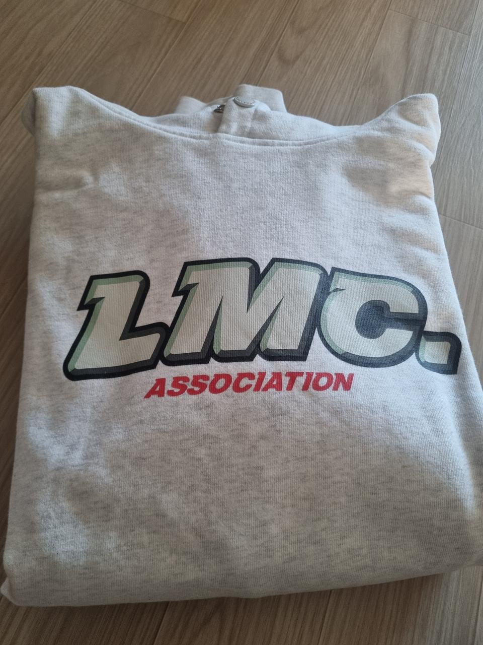 LMC후드티그레이.  M