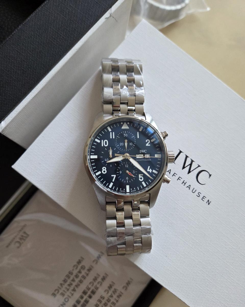 iwc 파일럿 크로노 어린왕자 풀박스 에디션