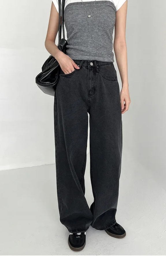 XL~3XL)블랙일자와이드 새거 13000(세일)