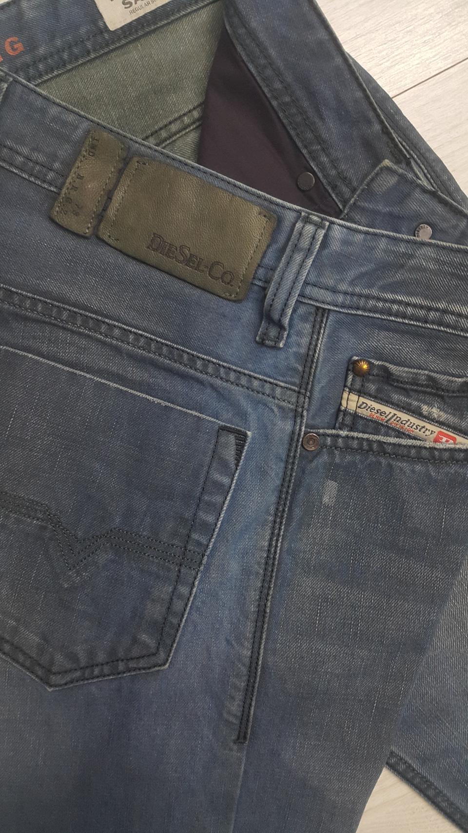 DIESEL 디젤(정품) 사파도 수입대님 W30~31"실측(No.538)