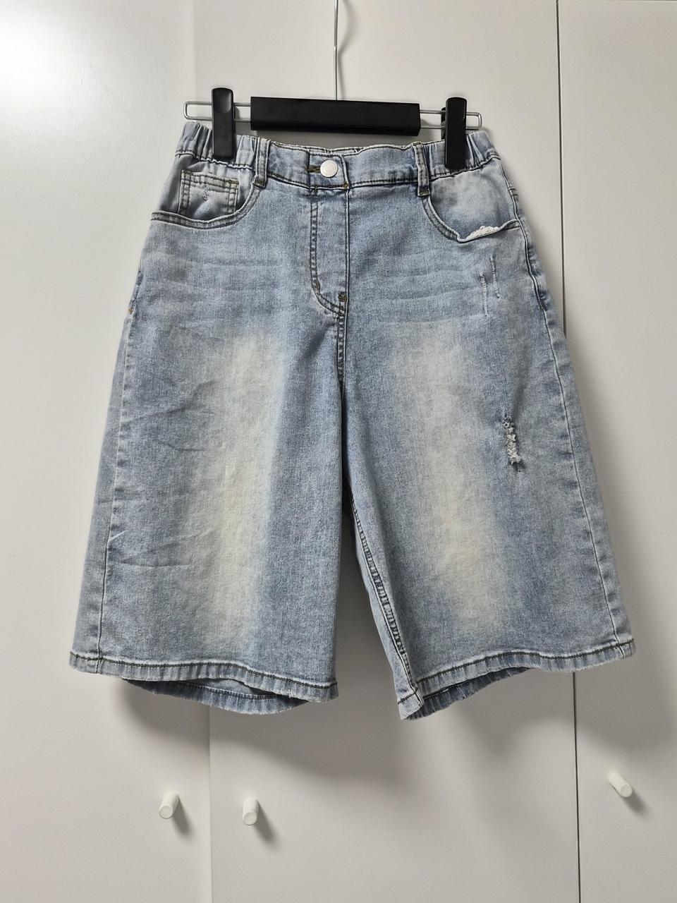더데이걸즈 데님 반바지 160