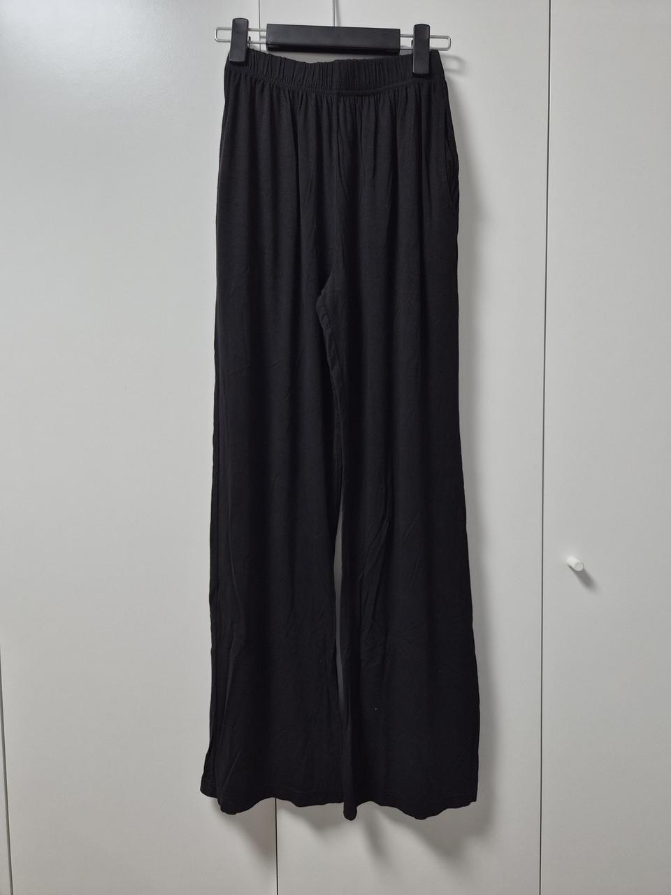 제니베리 블랙 와이드 밴딩 트레이닝복 파자마 실내복