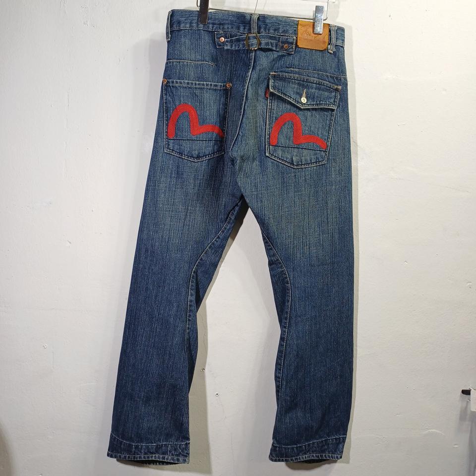에비수 오사카 Lot2007 엔지니어드 신치백 데님 32in