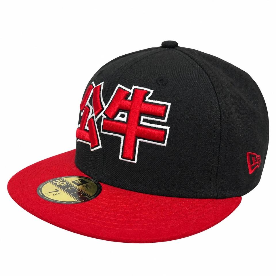 뉴에라 NBA 마이애미 히트 한자 59FIFTY 스냅백 모자 7 4/1