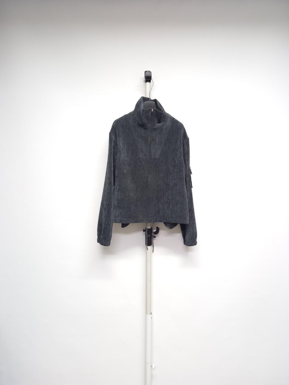 새 BLUE I-D 춘추동 하프집업 긴팔티셔츠 F 33-77
