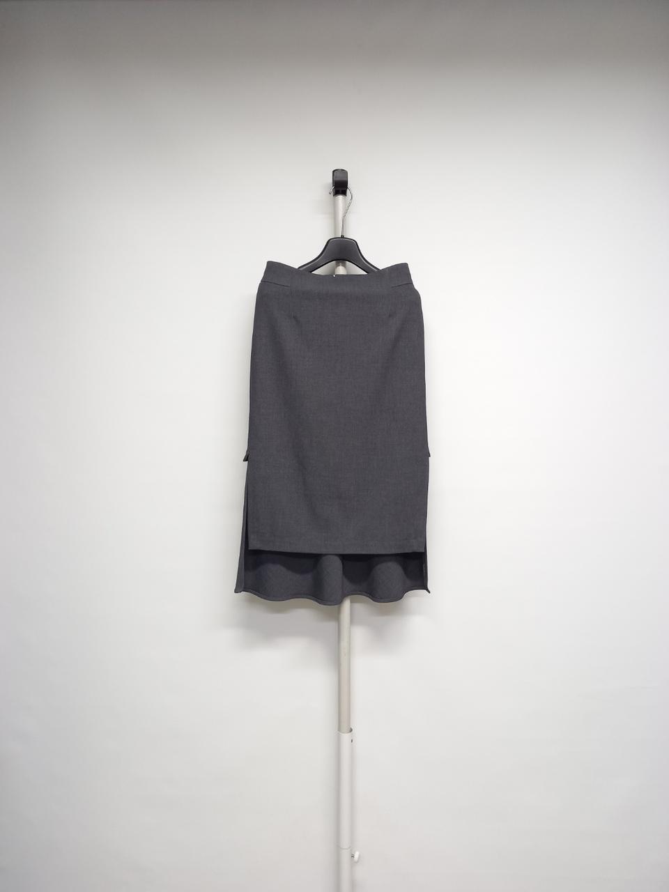 새 S PENNY 춘추 언발 롱 스커트 55